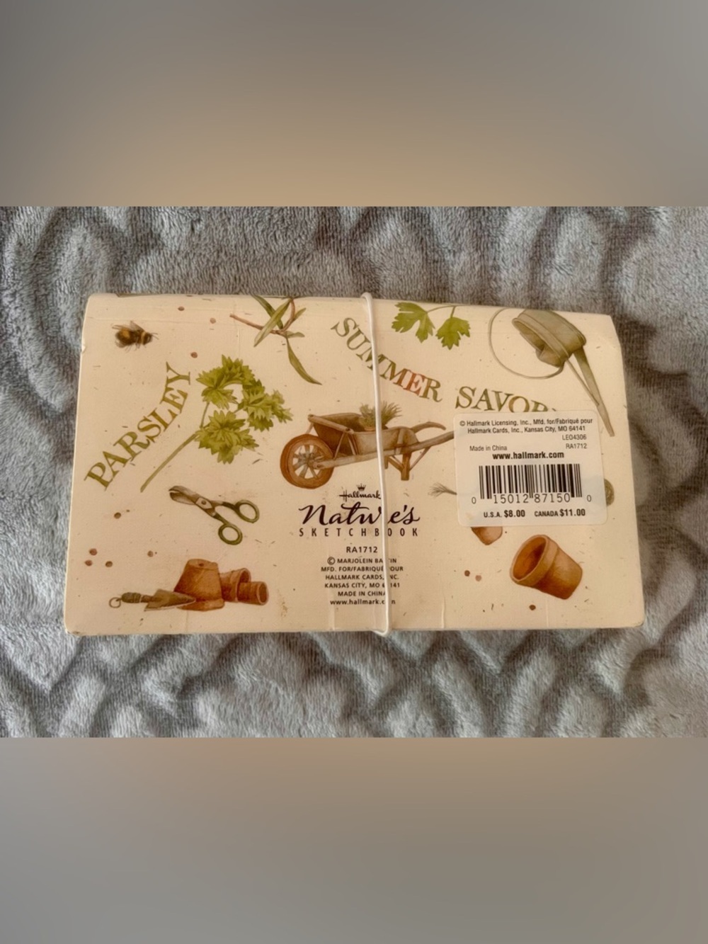 Hallmark Coupon Organizer Farmhouse Garden Accordion Holder - Picture 2 of 5